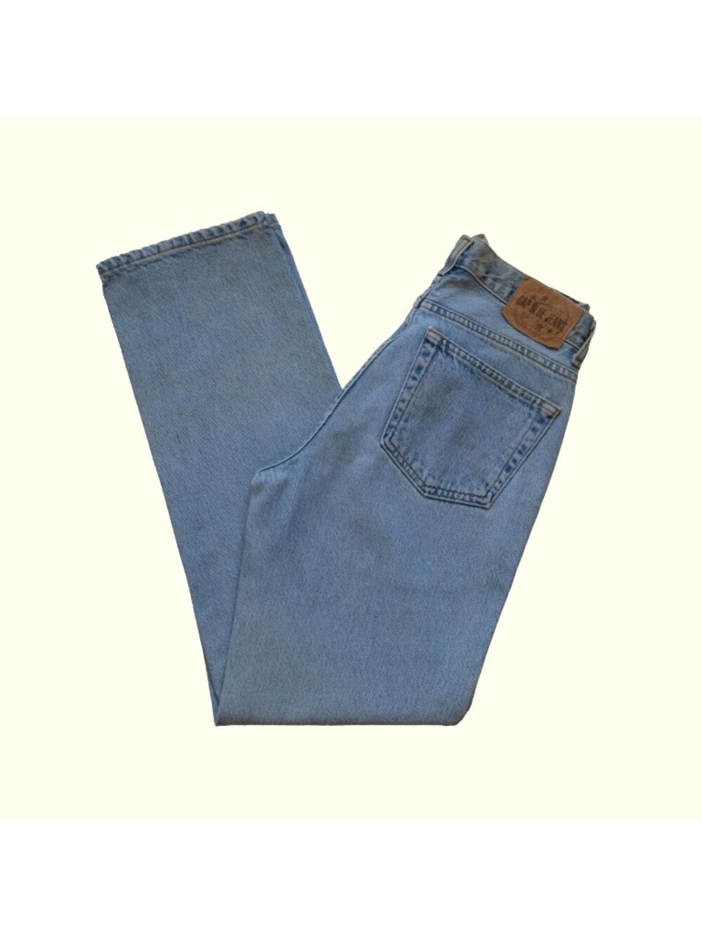 GAP USA MADE VTG 90s DISTRESSED CLASSIC 100% COTTON RETRO DENIM JEANS 1997 30x32